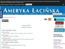 Tablet Screenshot of amerykalacinska.com
